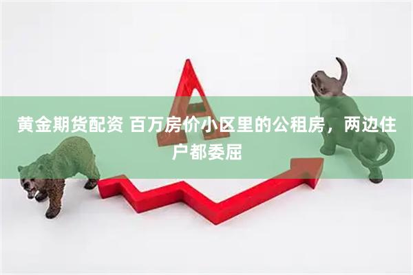 黄金期货配资 百万房价小区里的公租房，两边住户都委屈