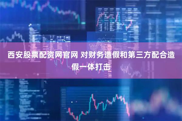 西安股票配资网官网 对财务造假和第三方配合造假一体打击